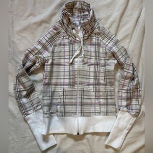 Garage 2000’s plaid tight fitted jacket